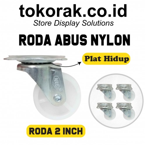 RODA ABUS NYLON